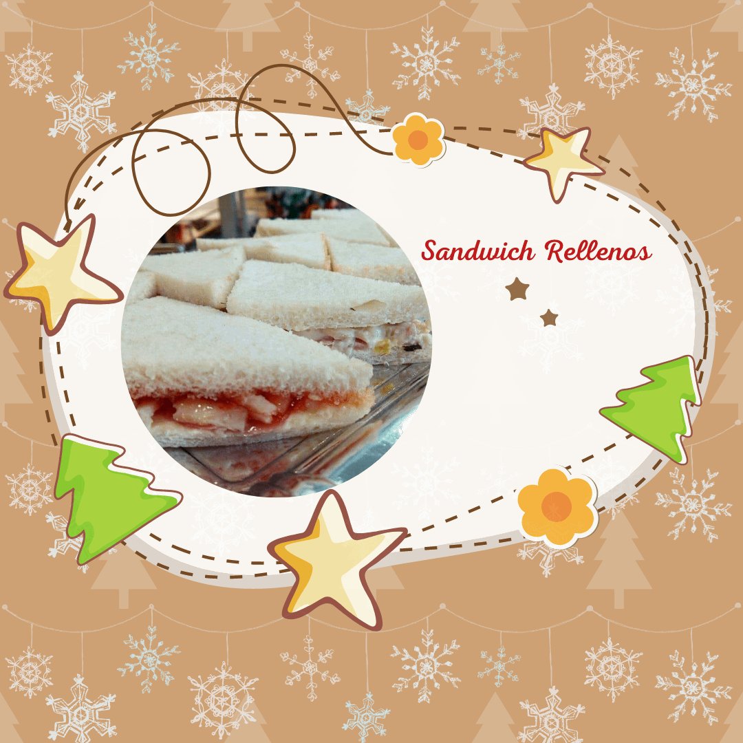 Sandwich Navidad - RioGrande Pastelería